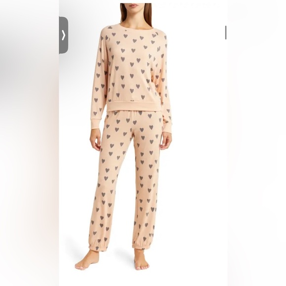 Honeydew Intimates Other - Honeydew Intimates from Nordstrom heart pink pajamas women size medium